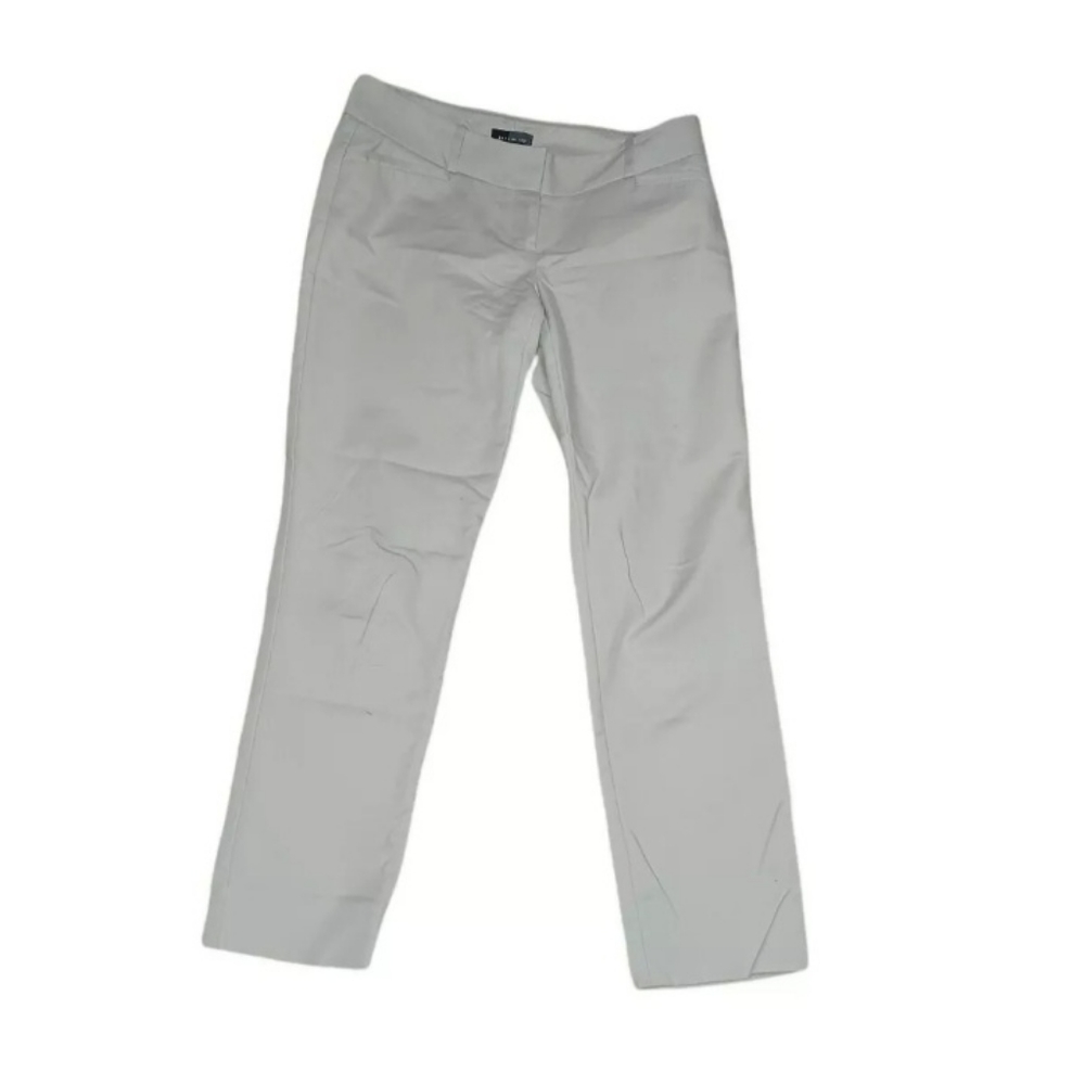 The Limited 2 Gray Chino Straight Leg Pants. Dimensions rise 8.5", insea…